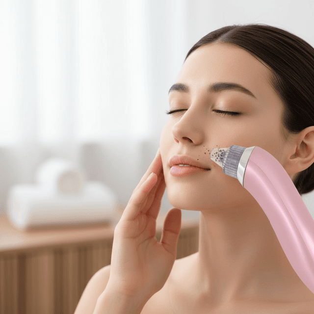 Aspirateur Électrique Anti-Points Noirs – Nettoyeur de Pores Visage et aspirateur de graisses 8