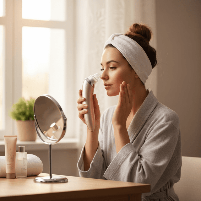 Aspirateur Électrique Anti-Points Noirs – Nettoyeur de Pores Visage et aspirateur de graisses 6